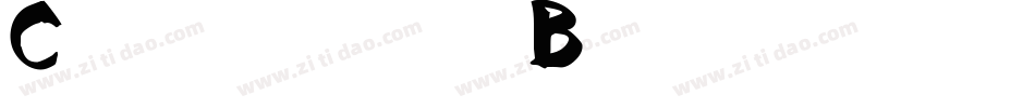 Chinela Brush字体转换